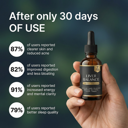 Clinical-Dose Liver Support & Detox Drops |  7-Ingredient Liver Balance Formula